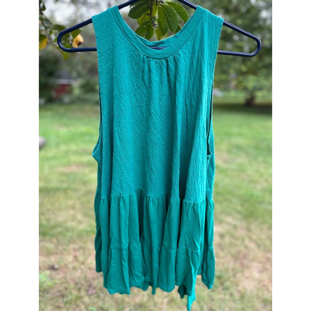 Free People Women's | Right On Time‎ Tiered Tie-Back Sleeveless Tunic | SZ Small